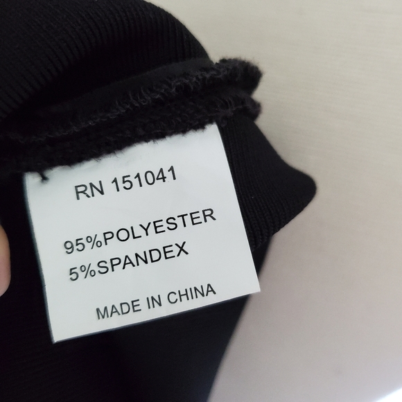 NWT Few Moda V-neck Lace up BodyCon Scuba Dress - Picture 6 of 7